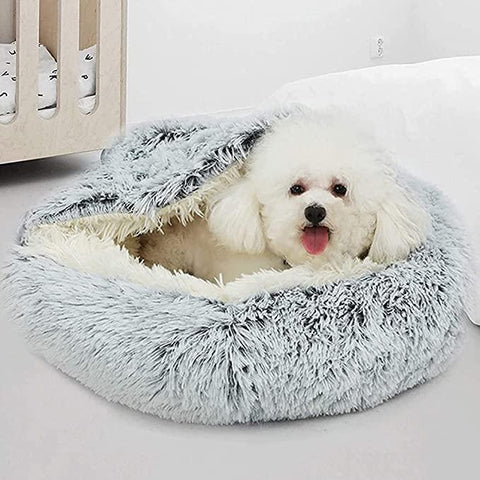 Pet Cat Bed Round Cat Cushion House-HA01972-Veeddydropshipping