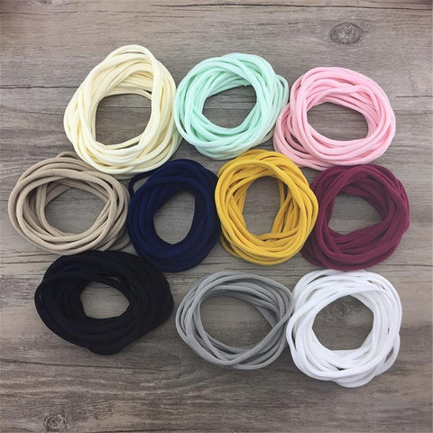 10Pc/Lot Nylon Headbands for Girls Baby DIY Accessories Headbands-TB00468-Veeddydropshipping