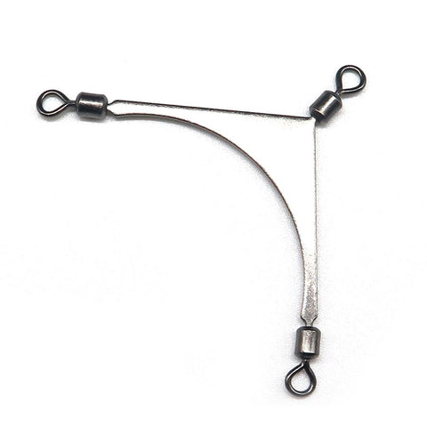 25 PCS/Lot 3 Ways Fishing Swivels Swivel Snap Line Splitter Fishing Accessories-OS00439-Veeddydropshipping