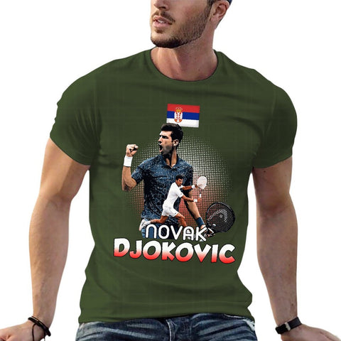 Grand Slam Tennis Novak Oversized T-Shirt Branded-MF00036-Veeddydropshipping