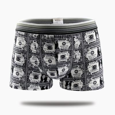 Cotton Fashion Printed Men Cartoon print Boxer Shorts-MF01413-Veeddydropshipping