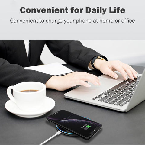 15W Fast Qi Wireless Charging Pad for Ulefone Armor 10 11-PA01103-Veeddydropshipping