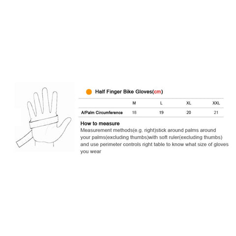 Finger ITALIA Cycling Gloves Mens Women Summer Sports Shockproof Bike -OS01210-Veeddydropshipping