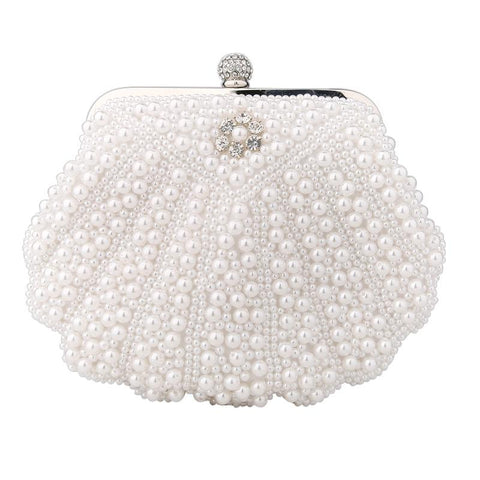 Fashion Two Sided Beaded Ladies Evening Bags Elegant Rhinestone-BS00232-Veeddydropshipping