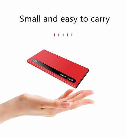 80000mAh Power Pack Large Capacity Ultra-thin Digital Display Dual USB Fast Charging TYPE-C-PA00480-Veeddydropshipping