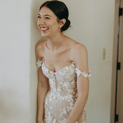 Sexy Strapless Mermaid Wedding Dress-WF01562-Veeddydropshipping