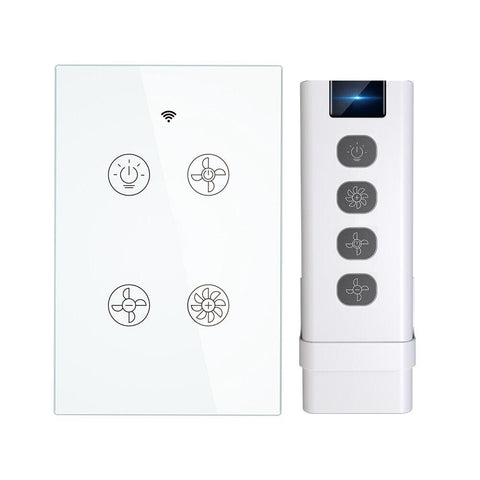 MOES New WiFi RF Smart Ceiling Fan Light Control Smart Life/Tuya APP-TI01127-Veeddydropshipping