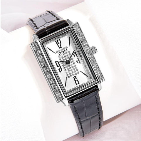small square watch woman  fashion light luxury casual-JW01082-Veeddydropshipping