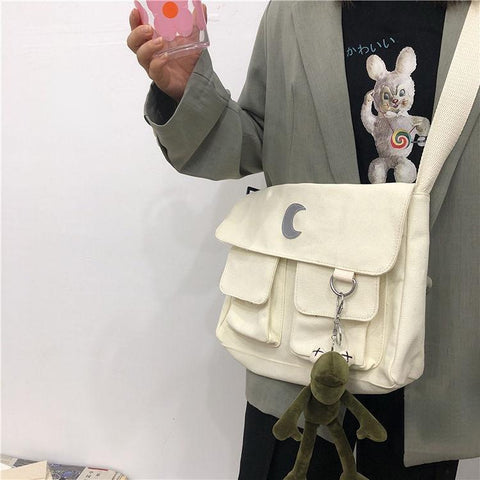Youth Fashion Casual Version Ladies Large Capacity Shoulder Bag Solid-BS00409-Veeddydropshipping