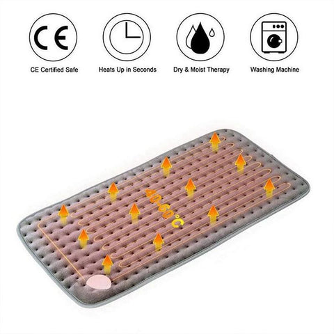 Electric Heating Pad Shoulder Neck Back Spine-HA01917-Veeddydropshipping