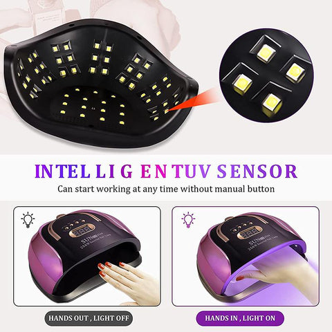 Nail Lamp Gel Nail Light  Dryer with Professional for Nail Art-BH01085-Veeddydropshipping