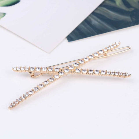 Rhinestones Hair Clip Hair Accessories Jewelry headdress -JW00481-Veeddydropshipping