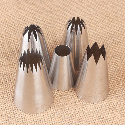 Large Metal Cake Cream Decoration Tips Pastry Tools-HA01195-Veeddydropshipping