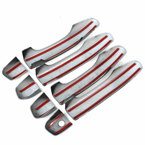 Auto Exterior Door Handle Cover Trim Sticker Protection w/ Smart-AM00098-Veeddydropshipping