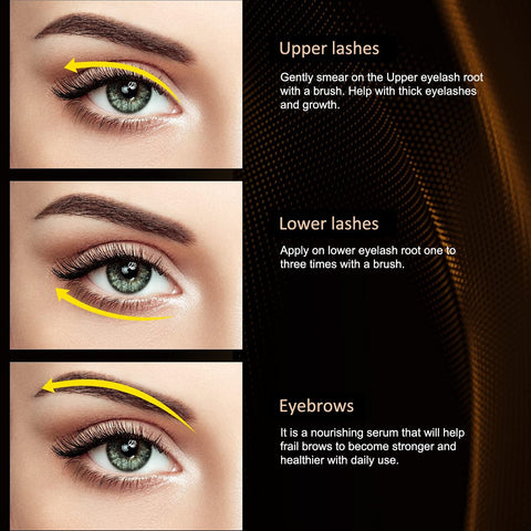 Fast Growth Serum Eyelash Eyebrow Enhancer-BH00601-Veeddydropshipping