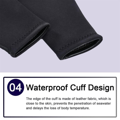 Long Wetsuit SBR Neoprene Material Warm Fleece Lining Outdoor Swimming -OS00008-Veeddydropshipping