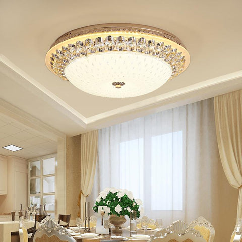 Modern LED Crystal  Ceiling Light Circular-TI00265-Veeddydropshipping