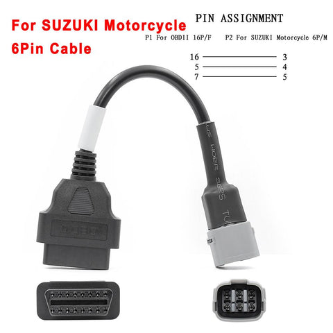 For KTM OBD2 Connector Motorcycle Motobike For YAMAHA For HONDA-AM00271-Veeddydropshipping