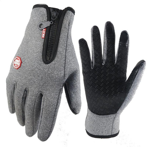 Winter Warm Fleece Full Finger Gloves Outdoor Sports Cycling Running Motorcycle -OS01214-Veeddydropshipping