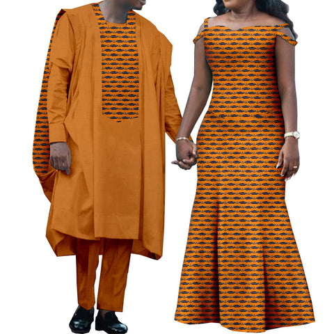 African Clothes for Wedding Dashiki Dresses-WF01723-Veeddydropshipping