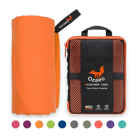 Ozaeo Microfiber Camping Towel Quick Dry Lightweight Travel Gym Towel Super -OS00170-Veeddydropshipping