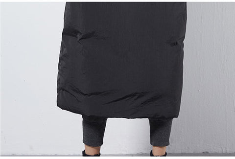 Winter Womens Oversized Hooded Parkas Coats-Veeddydropshipping