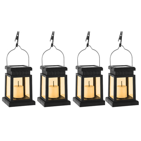Solar Palace Lantern Garden Lamp Solar LED Candle Light Floor Light-TI00841-Veeddydropshipping