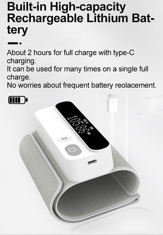 Bluetooth Medical Arm Tensiometer Blood Pressure-BH00778-Veeddydropshipping