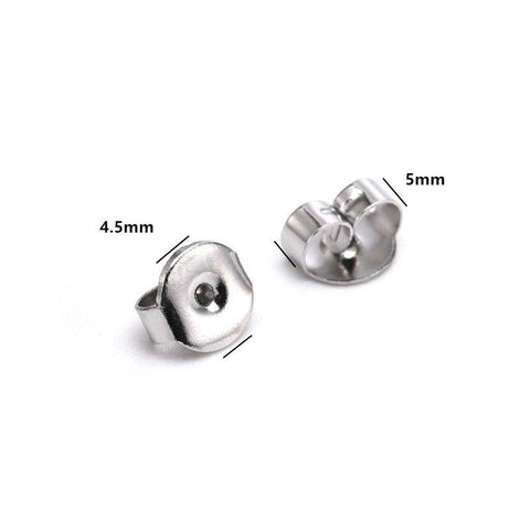 100pcs Round Shape Earring Fit DIY Earring Jewelry Making-JW01622-Veeddydropshipping