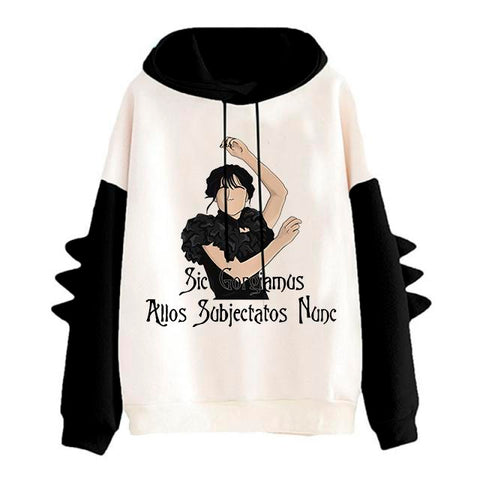 Hoodies Academy Sweatshirts Aesthetic Hooded Female Tracksuit-WF00279-Veeddydropshipping