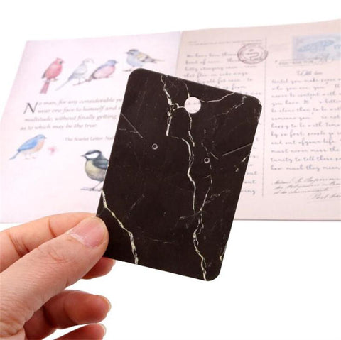 Earring Necklace Card Display Holder For Jewelry Packaging-JW01668-Veeddydropshipping