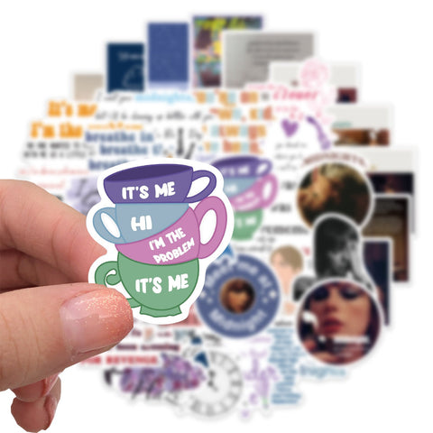 Stickers Waterproof Vinly Skateboard Guitar Laptop Luggage-AM00929-Veeddydropshipping