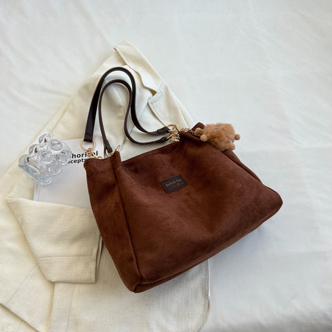 handbags for women Winter soft warm Female bag luxury office tote-BS00104-Veeddydropshipping
