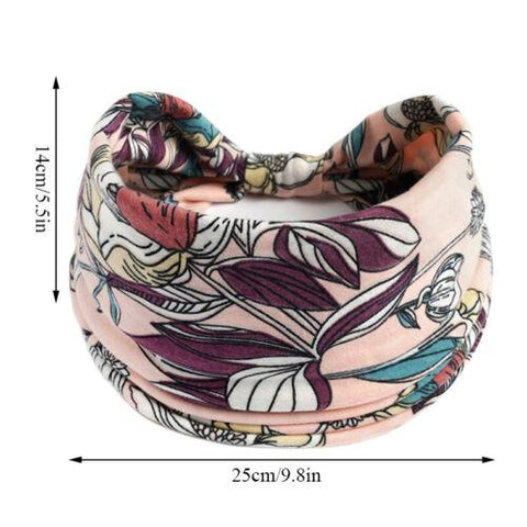 Wide Headband Ladies Hair Band Head Wrap-WF01073-Veeddydropshipping