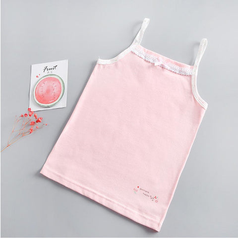 Summer Girls Tops Kids Cartoon Underwear Clothes-Veeddydropshipping