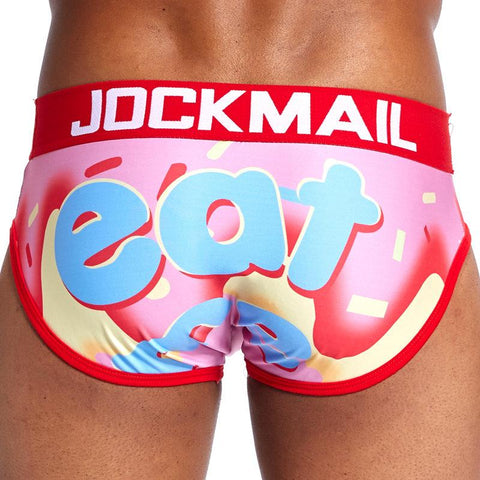 Briefs Classic plaid print calzoncillos hombre slips calcinha-MF01497-Veeddydropshipping