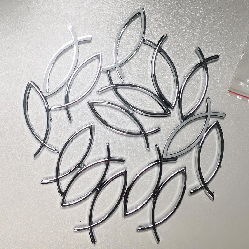 plastic For Universal Emblem Badge Decal Christian Truck-AM00823-Veeddydropshipping