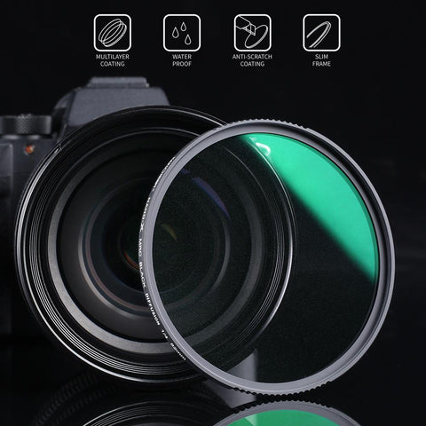 Concept Black Mist Diffusion 1/4 1/8 Lens Filter Special Effects Shoot Video like -CE00382-Veeddydropshipping