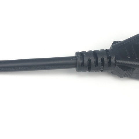 CEE7/7 to IEC C13 Power Cords, 10A/16A, 250V, H03VV-F 0.75mm Cable -CE00175-Veeddydropshipping