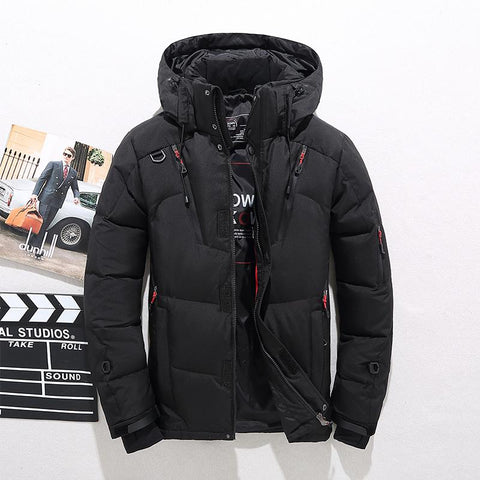 Jacket Men Winter Warm Men Jacket Coat White Duck-Veeddydropshipping