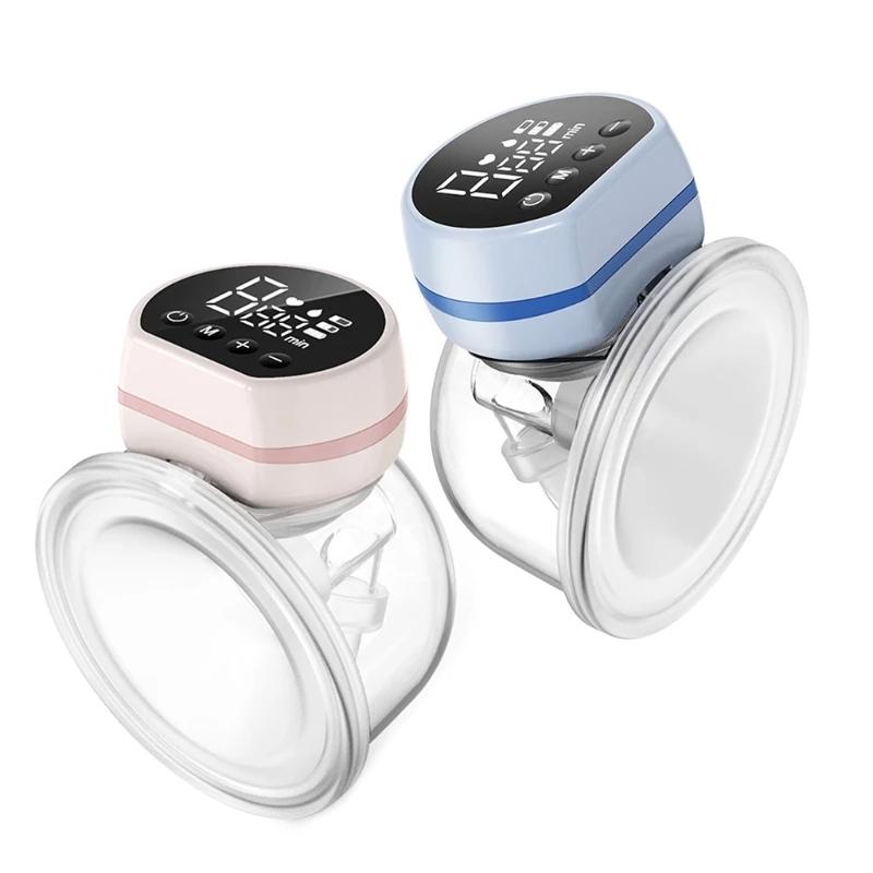 Electric Breast Pump Pregnant Wearable Rechargeable Hand Free Breast-TB00625-Veeddydropshipping