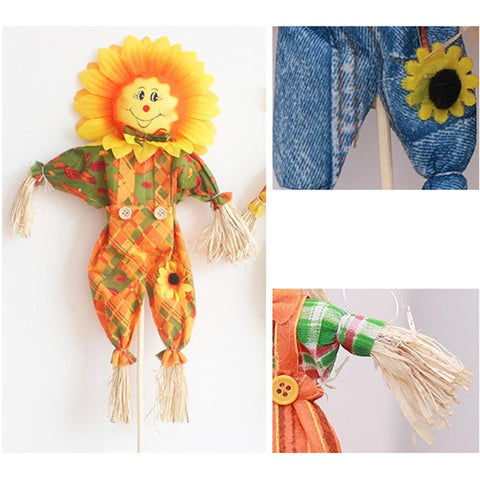 Harvest Scarecrow Garden Scarecrow Ornament-HA00773-Veeddydropshipping