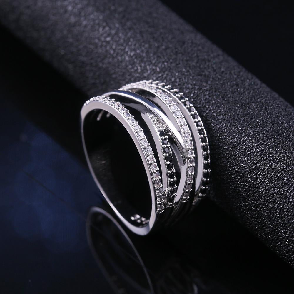 Twist Ethnic Style Stone  For Women Trendy Jewelry Rings-JW01410-Veeddydropshipping