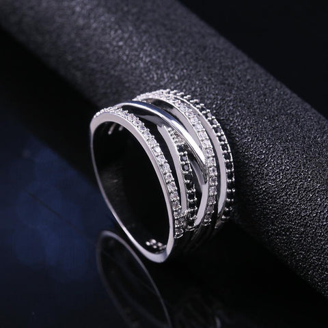 Twist Ethnic Style Stone  For Women Trendy Jewelry Rings-JW01410-Veeddydropshipping