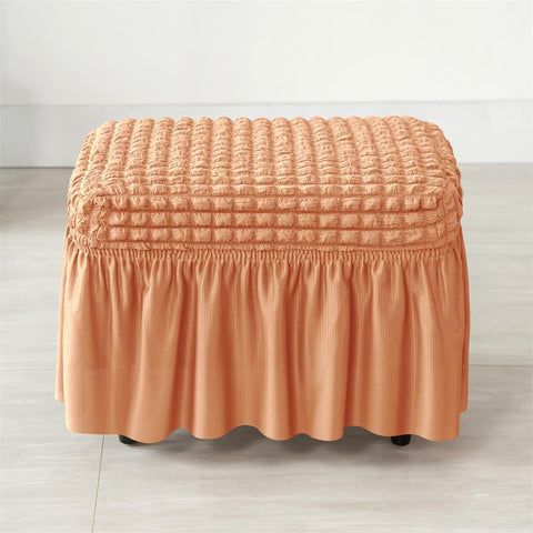 Footstool Durable Stretch Spandex Cover-HA00513-Veeddydropshipping