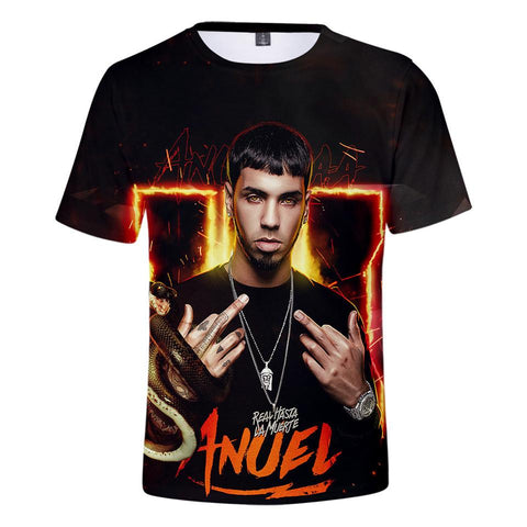 Popular Anuel Shirt Real Hasta La Muerte-MF00148-Veeddydropshipping