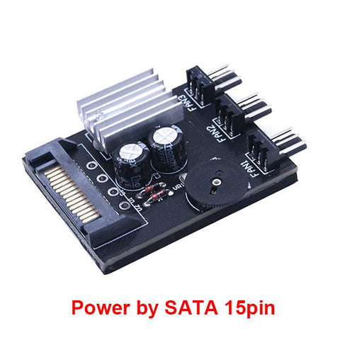 Computer PC Case CPU   cooling fan speed temperature controller-CO00258-Veeddydropshipping