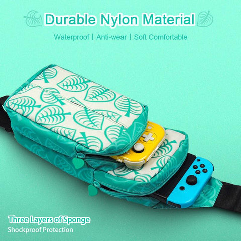 Crossbody Storage Chest Bag For Nintendo Switch Oled Travel Carry Case -CE01337-Veeddydropshipping
