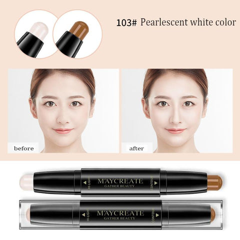 Highlight Shadow Repair Stick Facial Concealer Makeup-BH00725-Veeddydropshipping