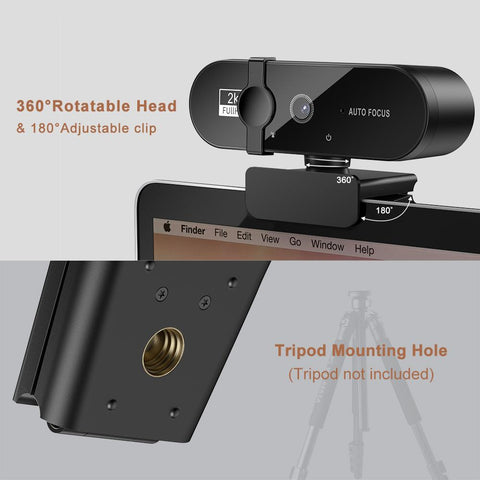 Webcam Online Webcam With Microphone Autofocus Web-CO00054-Veeddydropshipping